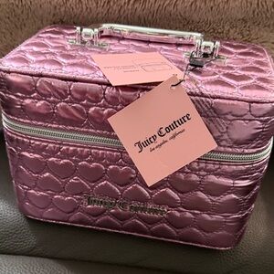 Juicy Couture Pink Quilted Women's Make-up bag